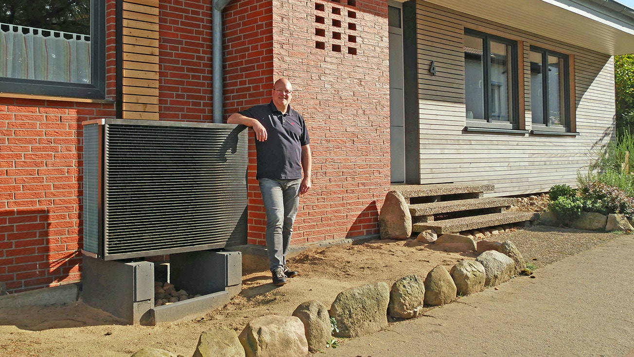 Dakin installeret udendørs